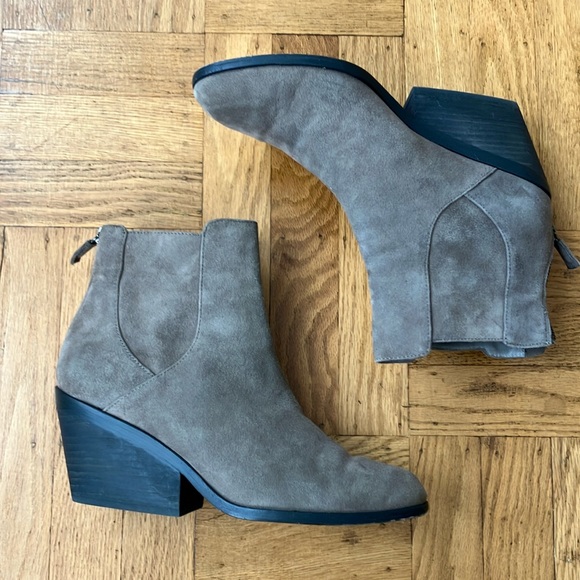 Eileen Fisher Suede Booties size 9 - Picture 2 of 12